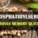 Phosphatidylserine improves memory